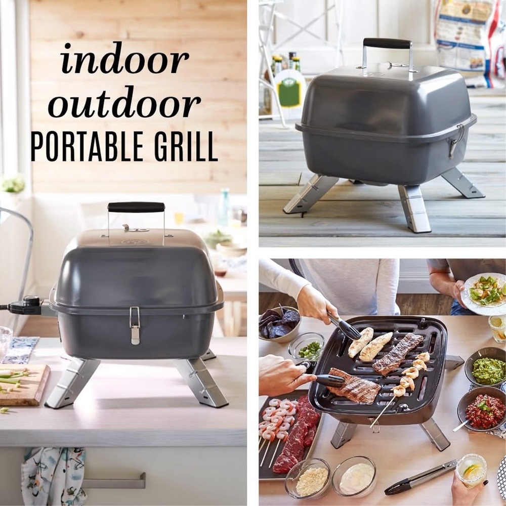 Pampered Chef Indoor/Outdoor Portable Grill – Model 2719
– Like New
